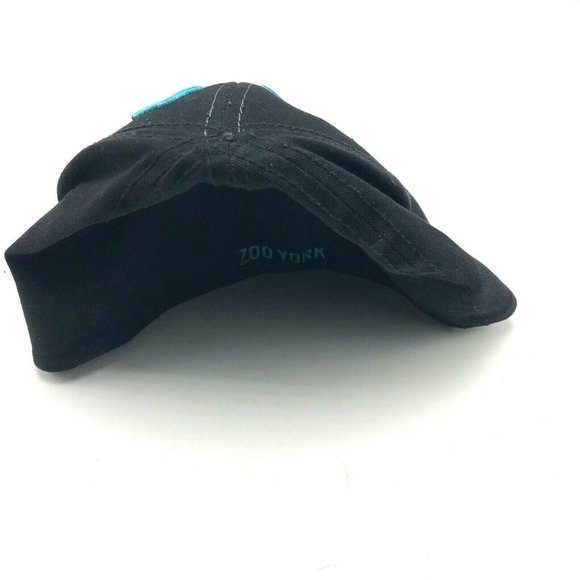 Zoo York Online Store Subway Central Park Zoo Hat Cap Fitted Small Black Plaid - Picture 4 of 9